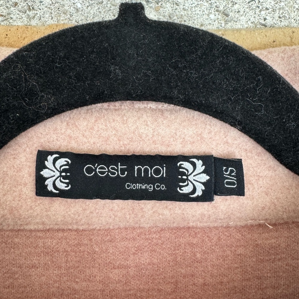C’est Moi Pink Shacket - Picture 2 of 2